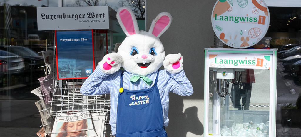 Retour sur la visite du Lapin de Pâques au Laangwiss 1 🐰